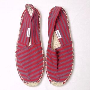 NWOT Soludos Striped Espadrille Flats